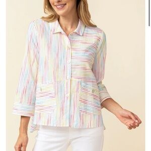 Habitat Ferris Wheel Shirt - Carnival Stripe XL